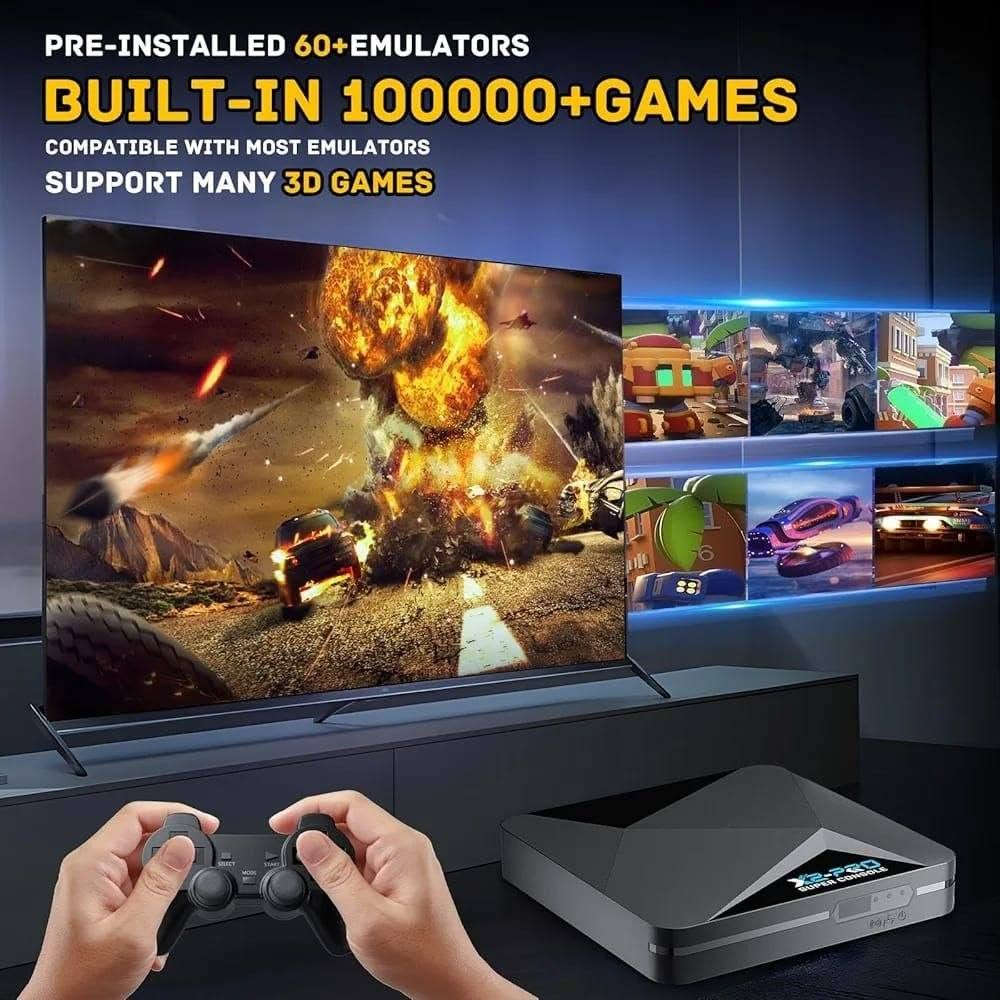 40
Super Console X2 Pro
منصة ألعاب ريترو وجهاز بث ذكي متكامل (جديد بالكرتون).
المواصفات الأساسية:
نظام تشغيل مزدوج: يدعم نظام الألعاب الكلاسيكية ونظام Android TV لتشغيل تطبيقات المشاهدة والإنترنت.
مكتبة ألعاب ضخمة: محمل مسبقاً بآلاف الألعاب الكلاسيكية (PS1, PSP, N64, MAME).
دعم العرض: دقة 4K UHD عبر منفذ HDMI.
الملحقات: يأتي مع قبضات تحكم لاسلكية وجهاز تحكم عن بعد.
اطلب الآن 🚛
توصيل لجميع المحافظات 🇮🇶
#Super_Console_X2_Pro
#ألعاب_ريترو_العراق
#سوبر_كونسول_X2_برو
#باب_الشرجي
#ألعاب_الطيبين


**إذا كنت صاحب هذا الإعلان وتريد حذفه لأي سبب، رجاءا أرسل رسالة إلى الدعم الفني**