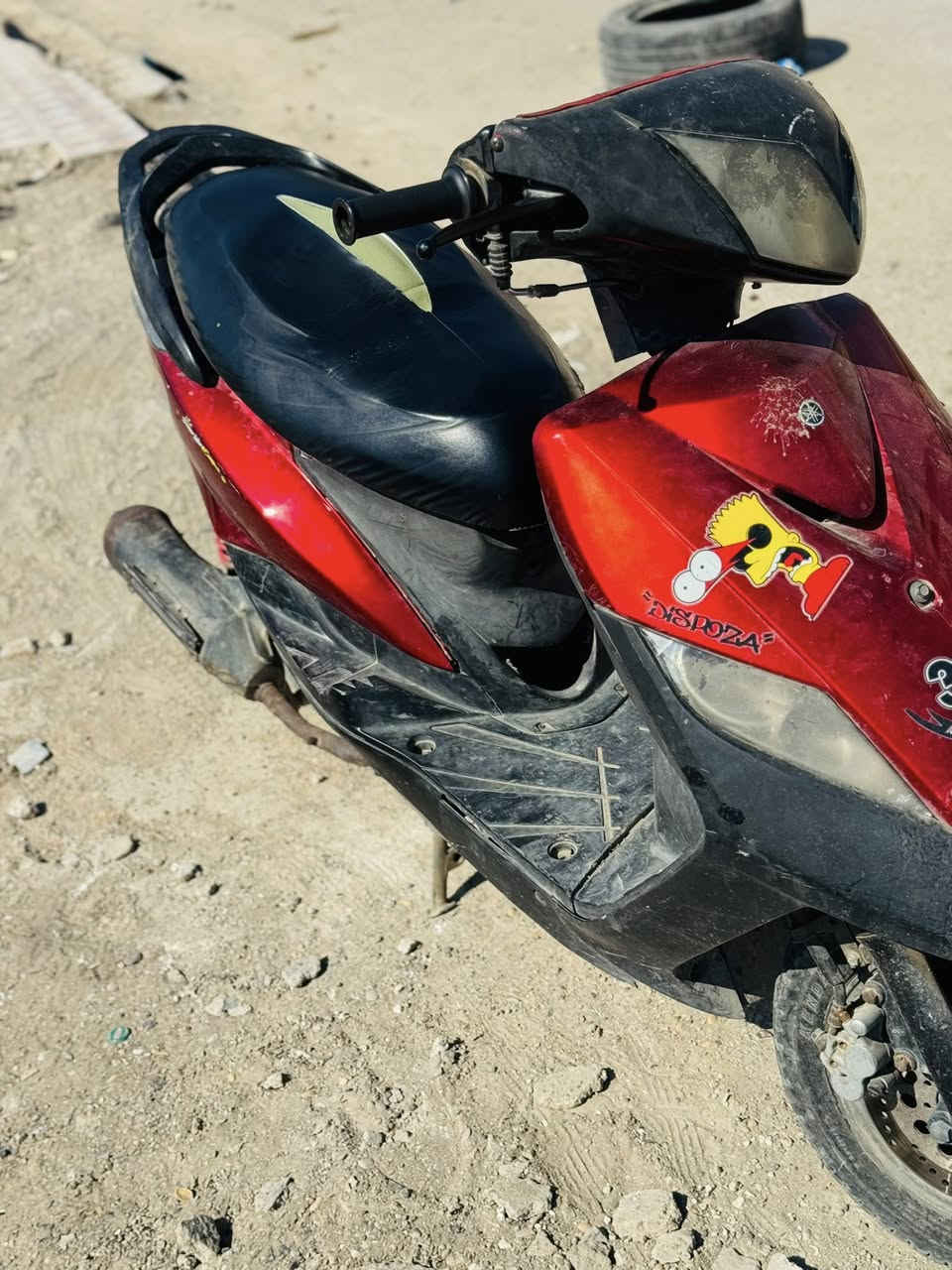 السلام عليكم دراجه لبيع سكنز ياباني
محرك خير من الله مجفت جديد 
كهربائيات كلها شغالة سلف هندر كلا شغال 
بس باتري هابط العنوان ديالى بعقوبة التحرير 
 سعر 400بيها مجال قليل 
الاستفسار اتصال على هاذه رقم ***********
