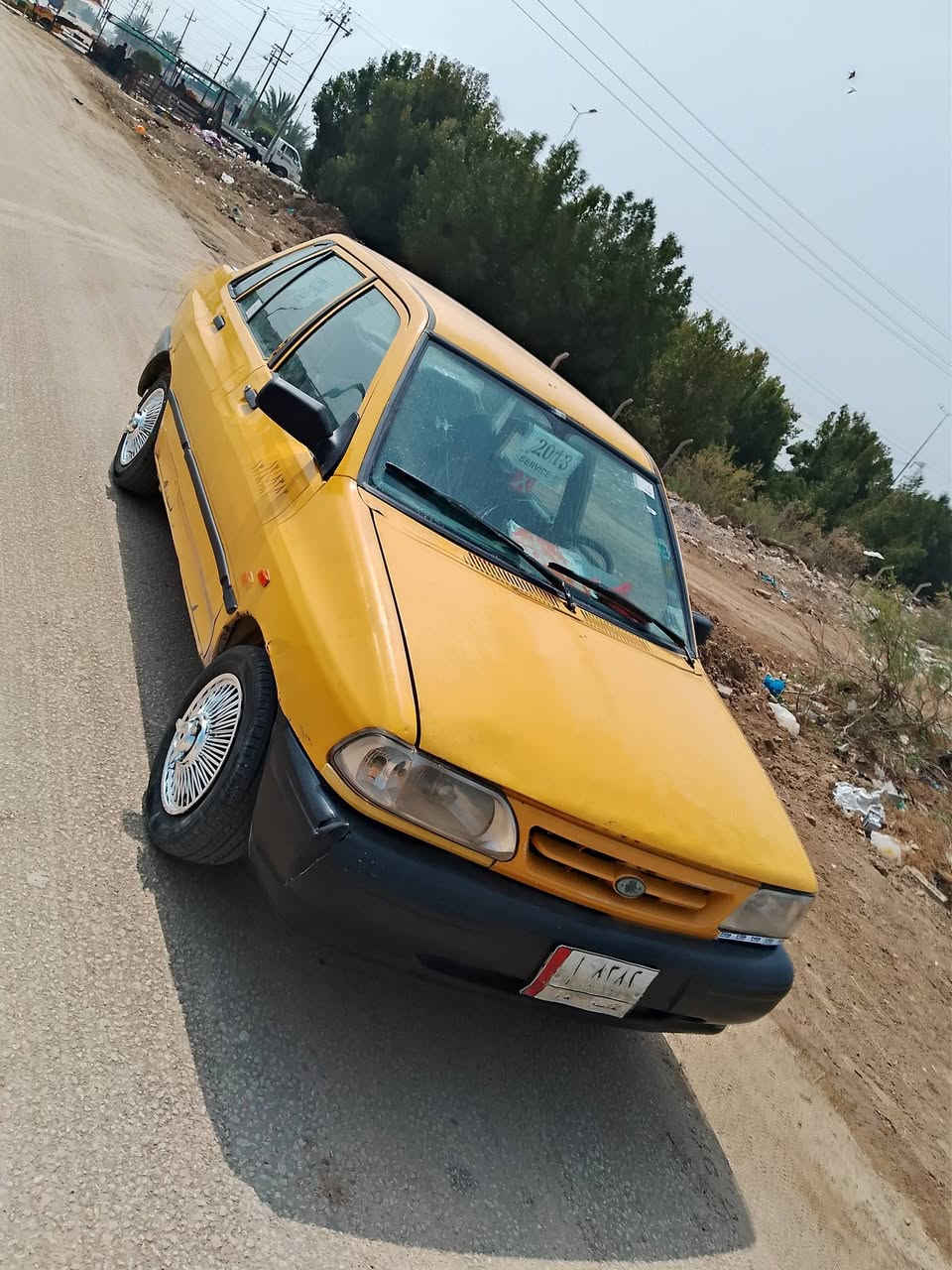 سلام عليكم سايبه موديل 13 مكفوله من الضربه ولضرر سيار جاهز كبل الشارع مكينه كير على شرط كشرها صافي. حداديه جديد رقم قادسيه تحويل ثاني يوم  تخم تيار  مصفر هيىه وغرمات  مكاني بالديوانيه قضاء الدغار السعر  20 وبيه مجال الشراي  ***********
