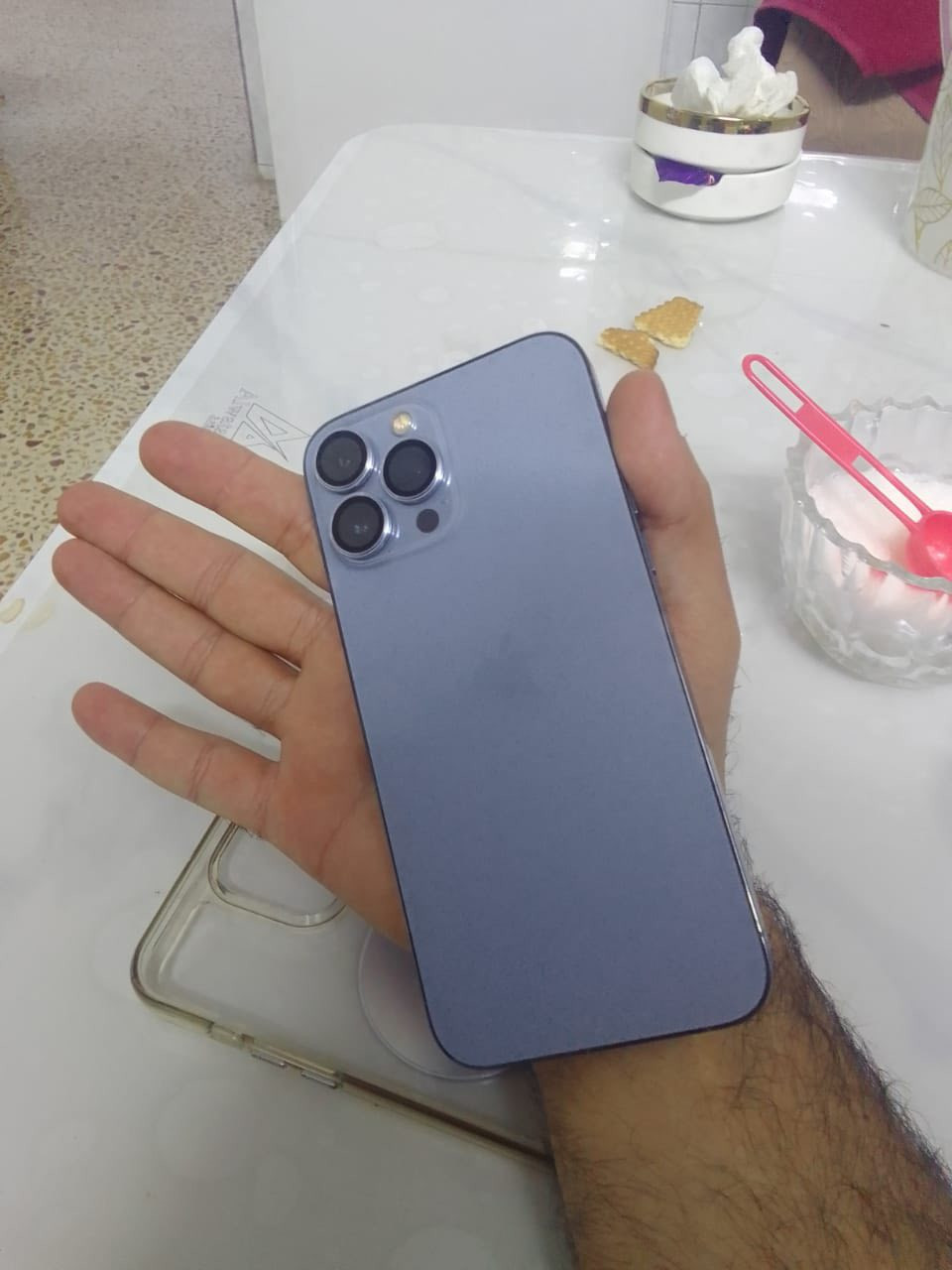 للبيع
13 Pro Max 
ذاكرة 256
بطارية 84
مكفول من كلشي 
سعر 730 و بي مجال


**إذا كنت صاحب هذا الإعلان وتريد حذفه لأي سبب، رجاءا أرسل رسالة إلى الدعم الفني**