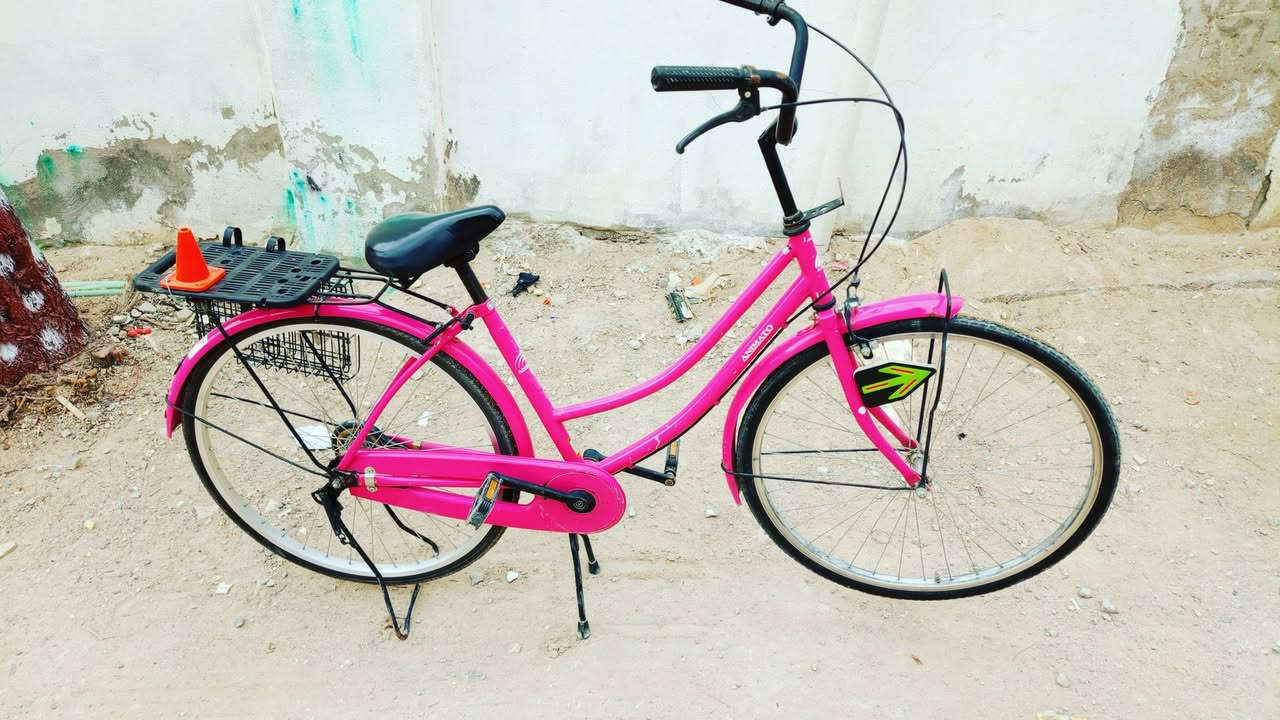 سلام عليكم 
باسڪل  باله . حجم26
موديل 2020
لون وردي. 🩷
كشن طباكي 
سله خلفيه. 
مكاني نجف حي لانصار 
سعر110وبيه مجال قليل 
متواجد فيس. 
***********
