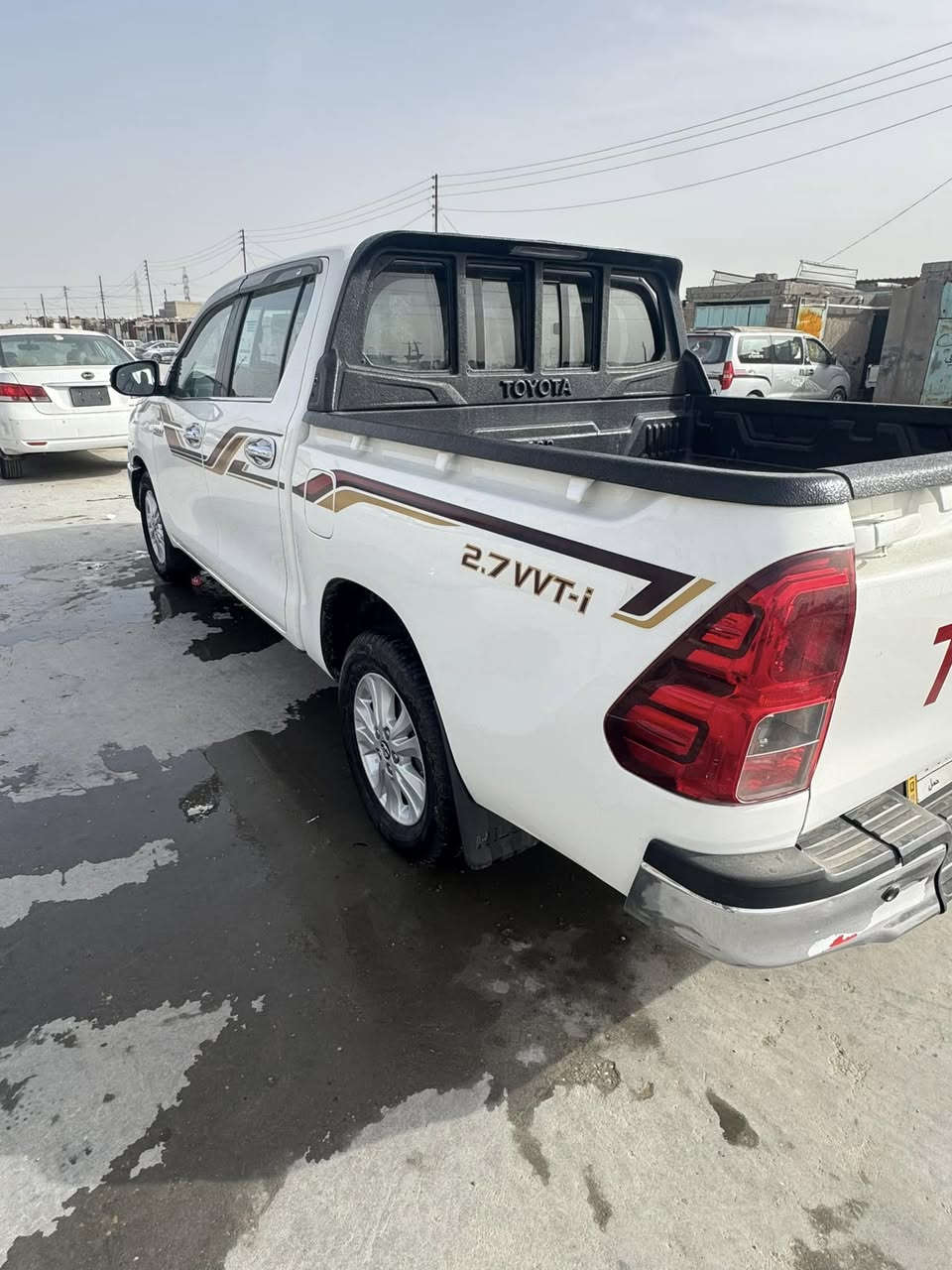 هايلكس 2019 رقم واسط اوتوماتيك بيه بارد بلباب خلف الصدر وصبغ بلدوسه شبرين جوه الباب البي بارد سياره حاهزه من كلشي. 
ذي قار قضاء الرفاعي السعر 243وبيه  مجال

‭***********
