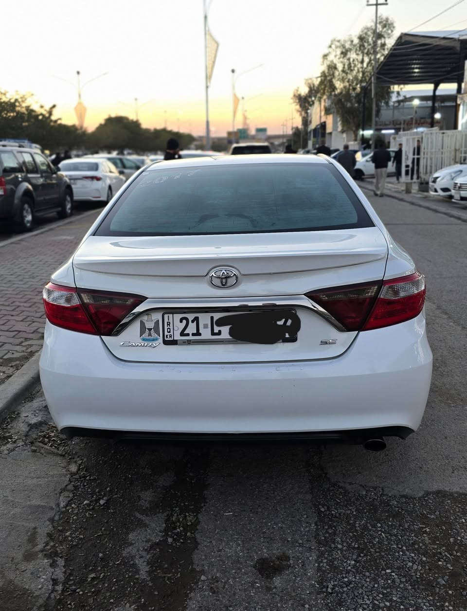 السلام عليكم
كامري للبيع لون سدفي موديل 2017 بيها قطعتين رقم سليمانيه بيها بطاقه بنزين جاهز من كل نواحي سعره خابر ع رقم مكان كركوك 

***********
