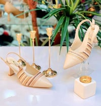 حذاء نسائي • كعب ٥سم • مقاسات ٣٧-٤١