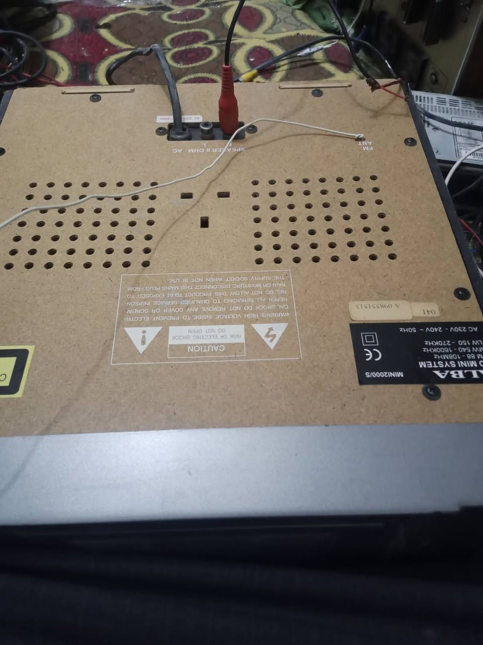 سستم شغال راديو ومسجل كاسيتين القرص عاطل بدون سماعات السعر 20 الف


**إذا كنت صاحب هذا الإعلان وتريد حذفه لأي سبب، رجاءا أرسل رسالة إلى الدعم الفني**