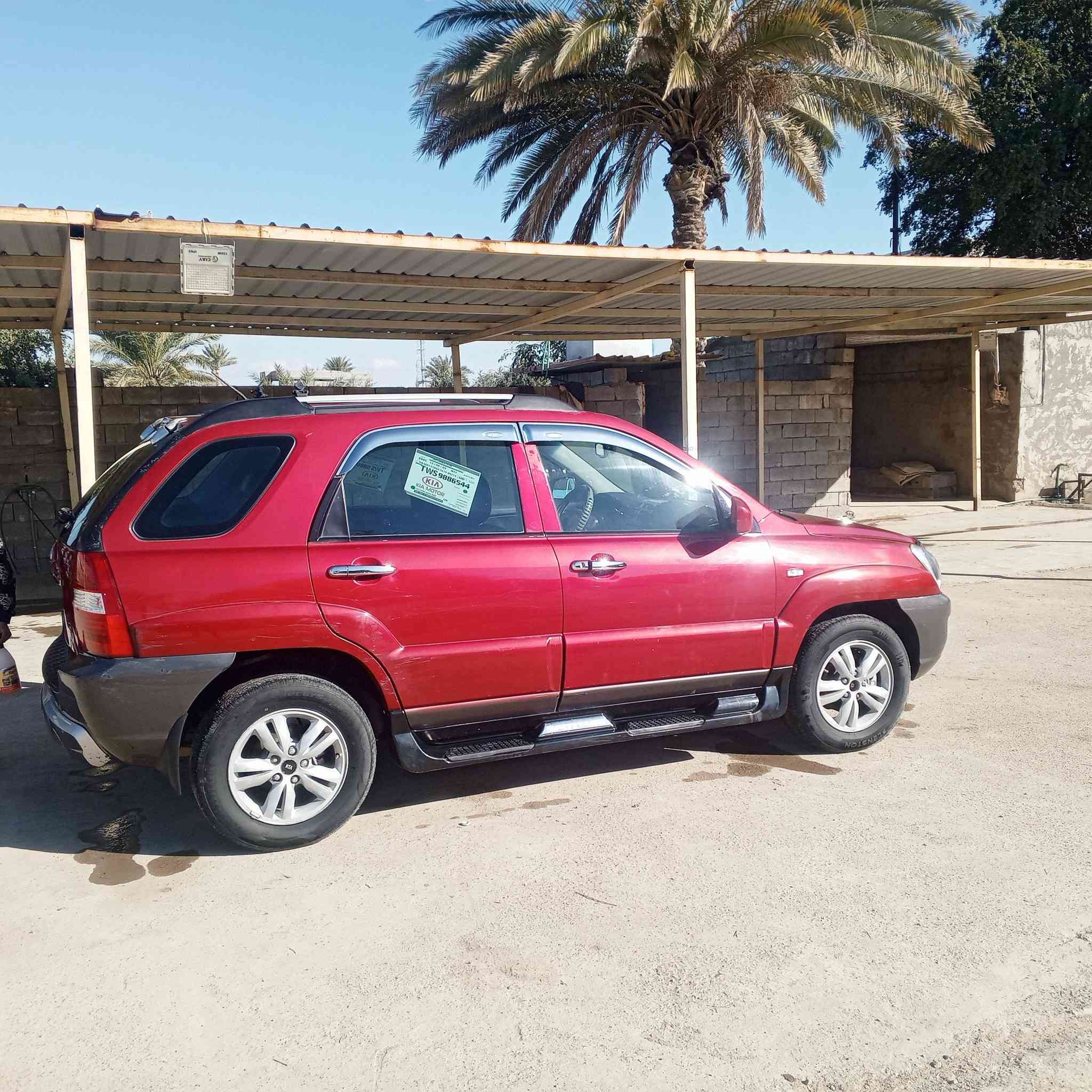 السلام عليكم للبيع اومراوس  سبورتج 2007محرك اربعه 2000كيرمحرك صدر كفاله السعر 120 بي مجال سونار بالمنشور مكان صلاح الدين بلد ناحية يثرب للاستفسار الاتصال ***********
