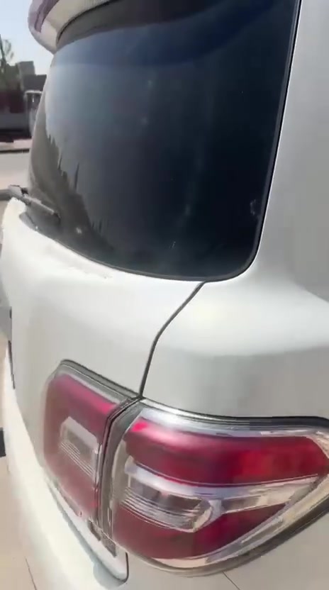 نيسان باترول بلاتنيوم سيف العرب محرك 8 سلندر طاحونه 5600 سيارة خليجي بيهة باب خلفي صبغ وجراد القمارة كما موضح بل سونار  موديل 2010 رقم بغداد دولي باسمي سيارة جاهزه من كلشي وبشرط كير محرك حدادية كلشي جديد ما بيهة نقص  المواصفات فول لاخير. سيارة SL  السعر 190$  مكاني بغداد الحسينية الرشدية. رقم تلفون ***********  / *********** الأرقام ثينهم بيهن وتسااب
