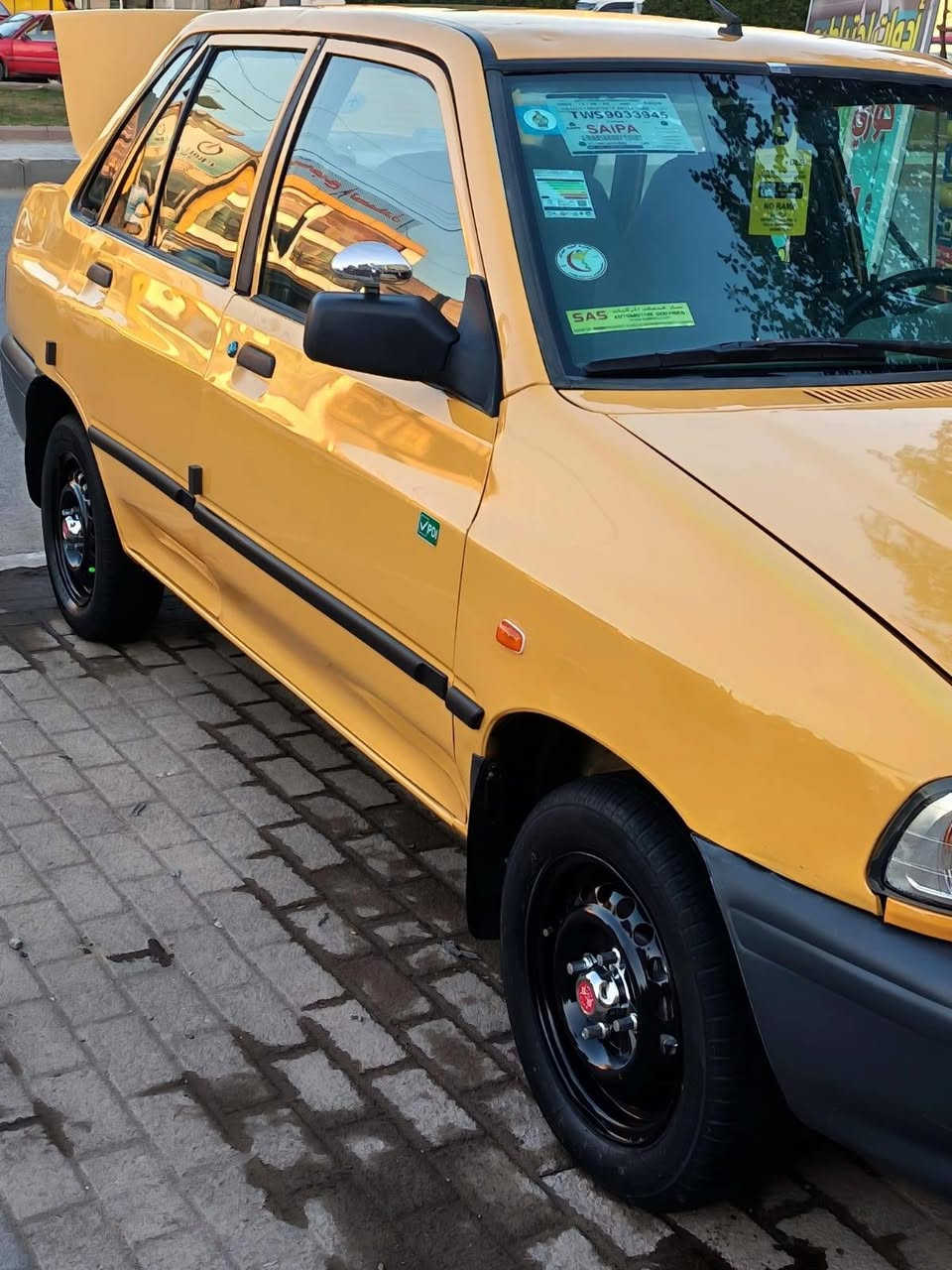 السلام عليكم ورحمة الله وبركاته
سايبا موديل 2014
كير او مكينة خير من الله
تبريد ثلج تخم تاير جديد
صدر خير من الله
كهربائيات  خير من الله
بيها صبغ جوملغ جهة سايق
سنوية او الرقم قبل سبوع ستلامهن 
مصفرة من كلشي
سعر ٣٨ اوبيها مجال
مدينة الصدر
الرقم ***********
