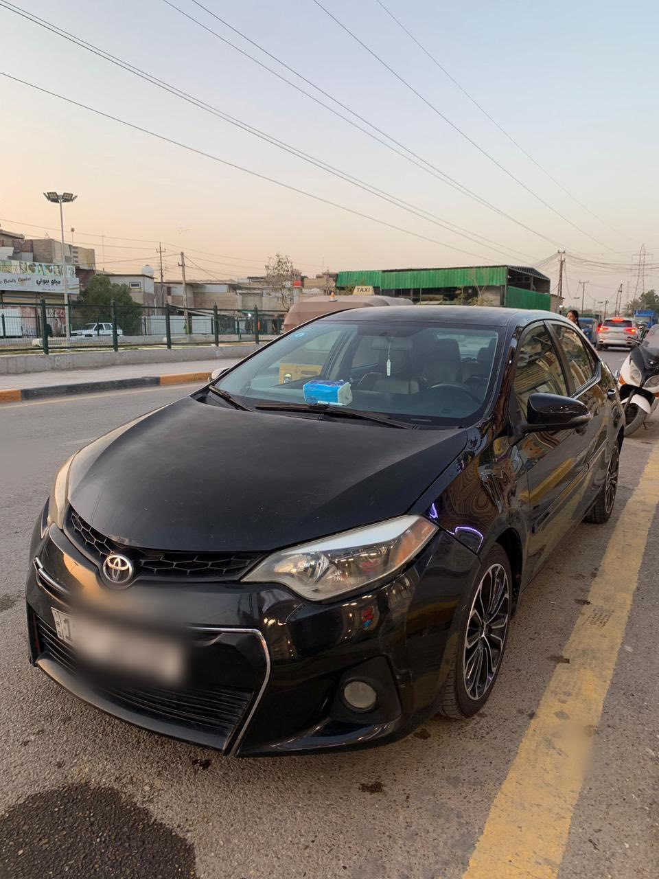 السلام عليكم
كورلا 2015 لون اسود وارد امريكي

حادثه فقط بنيد دون اي دواخل مثل ما موضح بصور الحادث 

مبدل بنيد فقط 

رقم بغداد باسمي

السياره بيه جراد خفيف  بالقماره والبنيد 

السياره فئه ال (S)

نص فول

تحكمات سيتيرن 

 نظام سبورت وايكو

 اشاير بالمري

تبريد ثلج 

شاشه 

كامره 

4 ويل

السياره مرتبه وحلوه 

ماشيه 157 ميل

كير محرك كفاله عامه

تخم تاير قبل 3 اشهر شديتهم

السعر …/118 ورقه 

مكان السياره بغداد الدورة

***********
