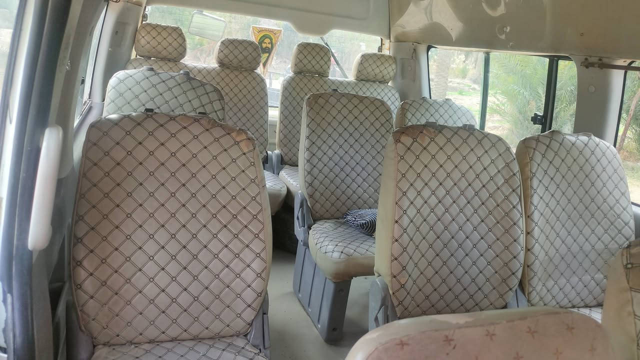 للبيع او اراوس بكوستر نظيفه كاز محرك بنكو رقم ألماني خاص يشتغل ورقمي *********** سيارة جاهزة محرك ففتي 2500باور هايس مكينه كسر اكسن مشروطه سنويه لل27 مصفره هيئة غارمه وحده عليها تخم تاير صبغ حزام تعمير .السعر 75
