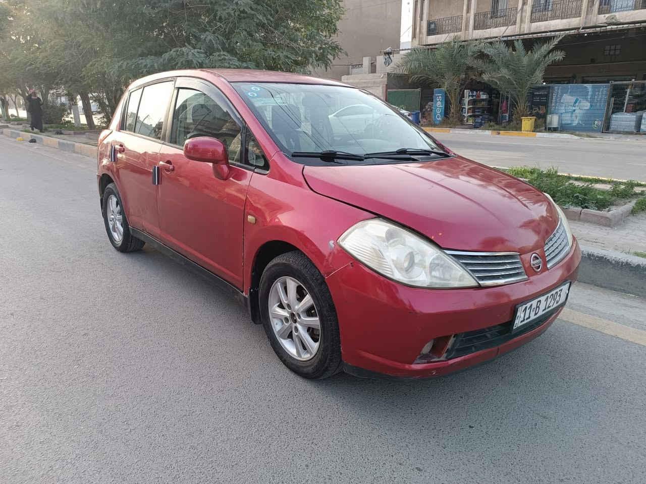 السلام عليكم نيسان تيدا موديل 2007 كير مكينة خير من الله جدد حدادية جديدة تخم تايرات الكهربائيات كله شغالة باتري جديد الغرفة حلوة نضيفة جديدة بلادية السيارة رقم بغداد انكليزي دولي مشروع وطني لل30 التبريد شغال ثلج والتدفئة شغالة السيارة سنتر لوك وشاشة وكامرة السيارة عضمتها حلوة نضيفة موس السيارة حلوة نضيفة جاهزة رقم مميز السعر 63 وبيها مجال المكان بغداد الحرية الرقم ***********
