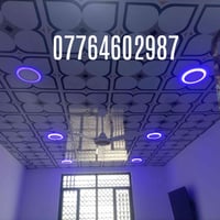 خلفه سقوف ثانويه عمل كرسته وعمل وبانسب لأسعار بديل رخام تغليف جدران بل...