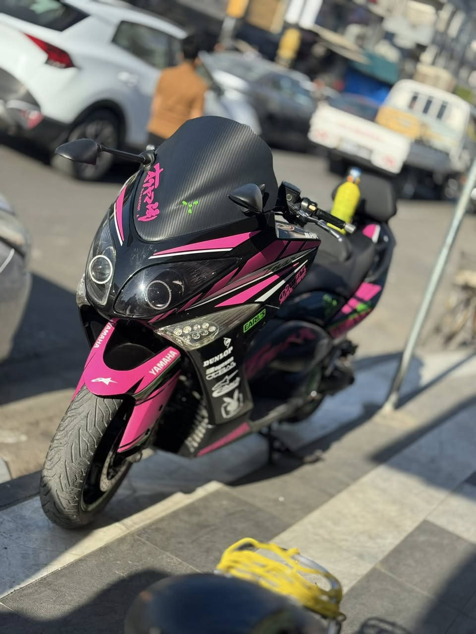 سلام عليكم 
تي ماكس 2011 نوزل 
دراجه شكد الكاع تخبل شلعه ومعدل خير من الله 
الدراجه بيه تزويد ( صالنصه وتجوه و وعدسات زنون ) والدراجه مشمه تخبل ما شاءالله كفاله عامه ربع ما تصرف عليه ناقصه بس سايق 
عنوان بغداد 
سعر خاص 

‭0770 744 5459‬
بس وتساب متواجد 
والمو شراي ليتصل رجان
