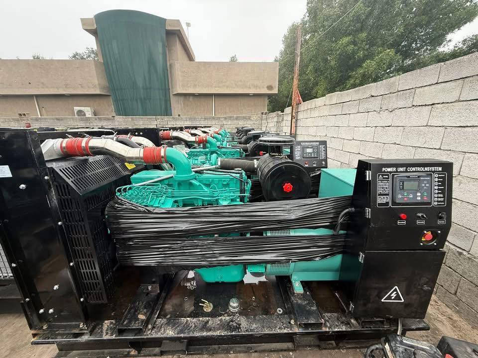 السلام عليكم تم وصول مولدات نوع كمنز 150 إلى 250 كيفي زيرو العنوان بغداد رقم***********
