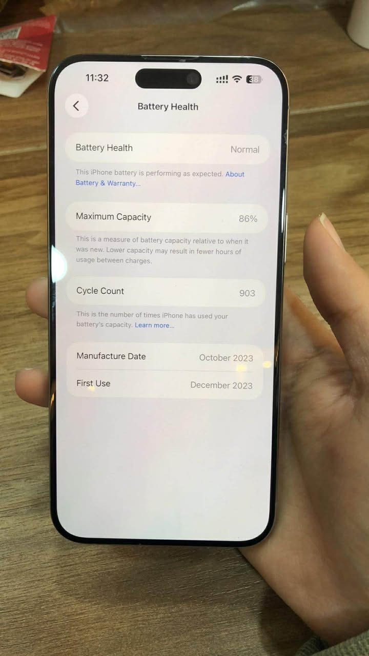 ئایفۆن ١٥ پرۆ ماکس
٢٥٦ GB
2 sim
پاتری 86 
بورغی بانەدراوە 
سعری 780$


**إذا كنت صاحب هذا الإعلان وتريد حذفه لأي سبب، رجاءا أرسل رسالة إلى الدعم الفني**