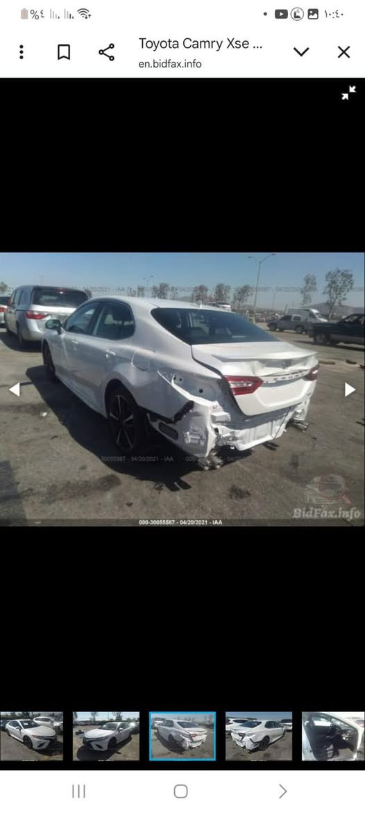 كامري ٢٠٢٠  مواصفات xse
سنوية جديدة 
رقم دهوك
ضررها مرفق مع الصور 
مكينه وكير شرط 
للاستفسار ***********
