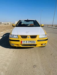 سمند ٢٠١٢ • رقم انجليزي مصفر • طقم تواير جديد