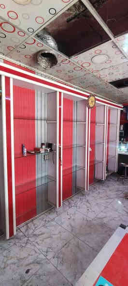 السلام عليكم ورحمه الله وبركاته
للبيع

رفوف MDF
ميز عدد ٤
ميز مكتبي 
ميز صيانة
بورد  سكة
رفوف اكسسوارات
جام خانة زجاجية مع الباب
 
السعر مناسب 
للاتصال 
***********
