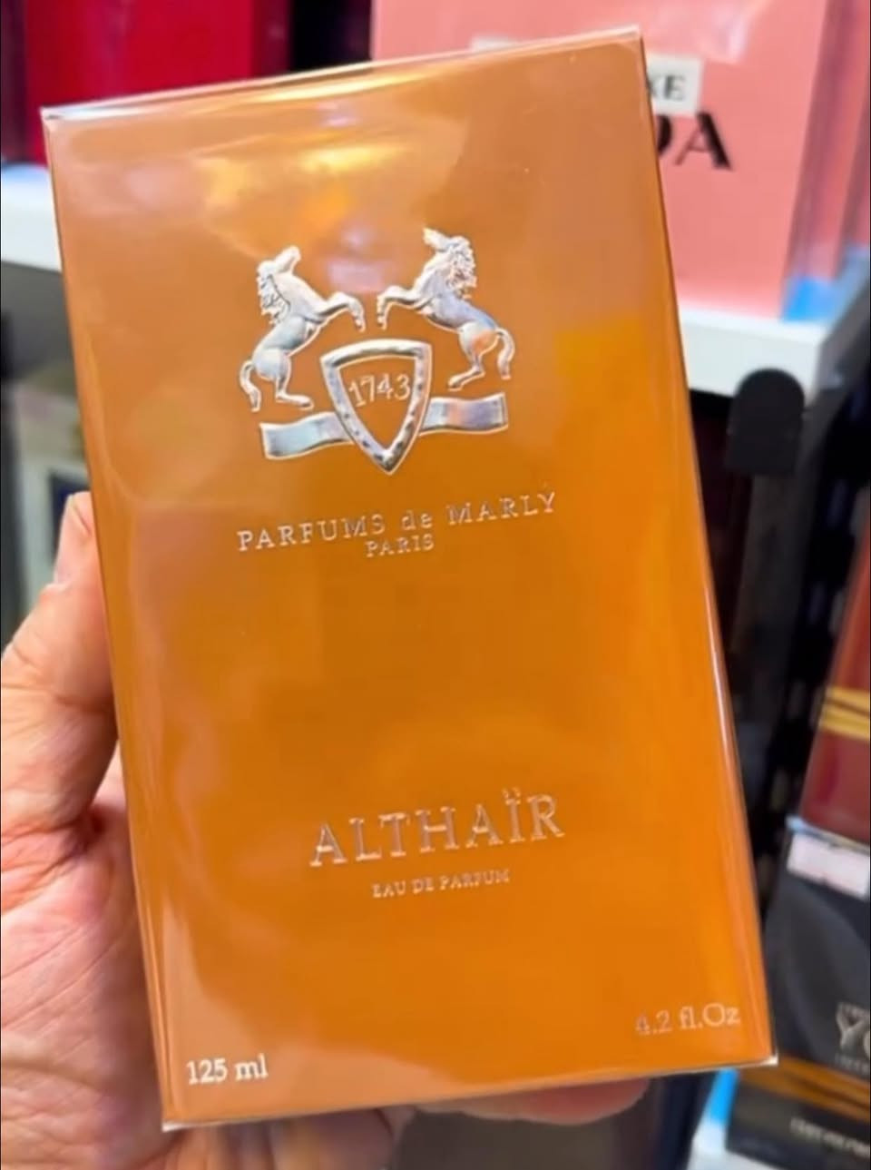 لويس فيتون اوراج ١٠٠ مل
لويس فيتون اماجنيشن ١٠٠ مل 

بارفوم ديمارلي الثائير ١٢٥ مل 
بارفوم ديمارلي  هالتان ١٢٥ مل

للبيع فقط 

توصيل كل محافظة العراق


**إذا كنت صاحب هذا الإعلان وتريد حذفه لأي سبب، رجاءا أرسل رسالة إلى الدعم الفني**