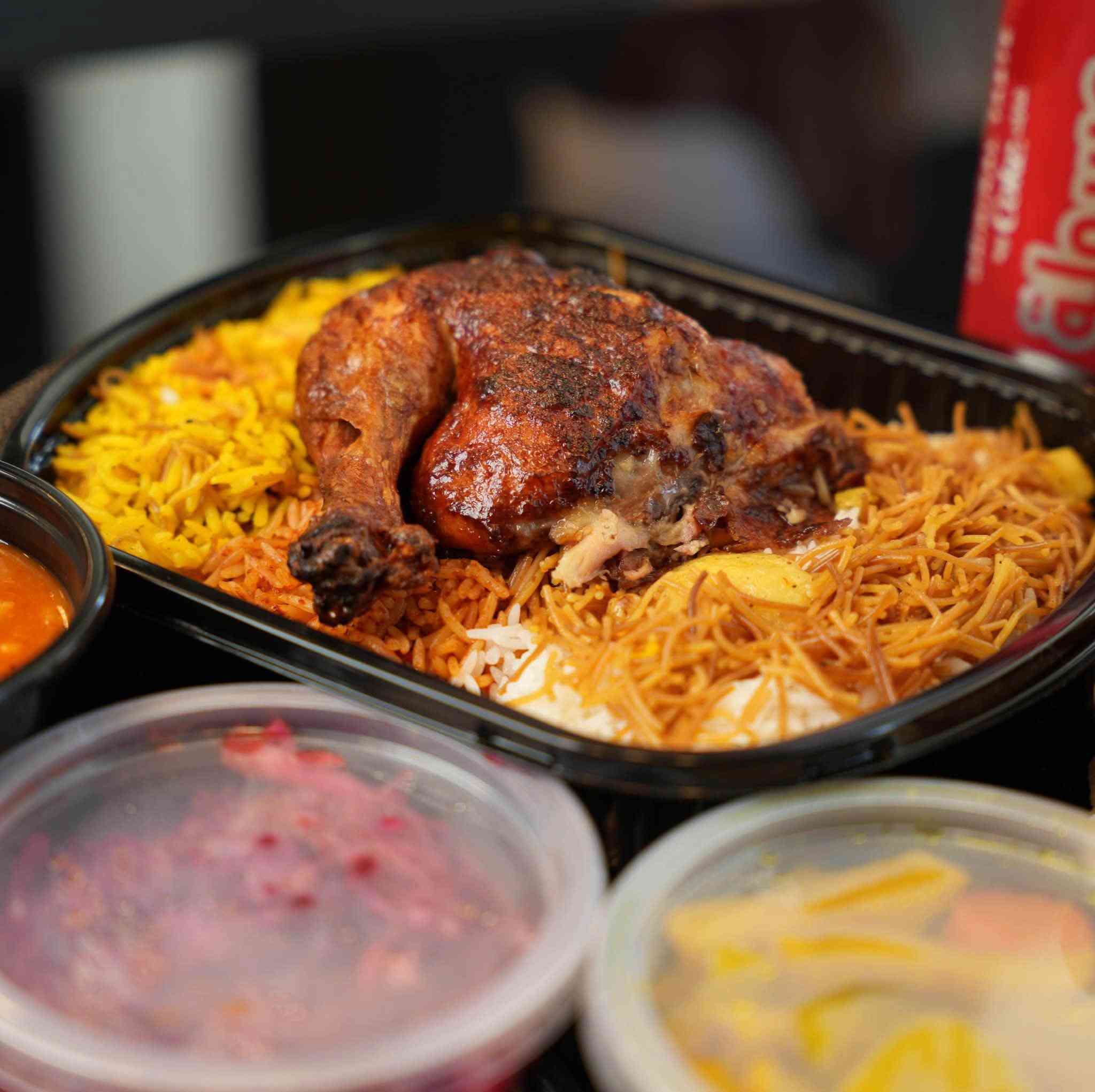 طعم الأصالة تلكاه في كل لقمة… بطبق  كتف ودجاجة.  من مندي مستر المشاوي 😍
والنكهة ؟
عالم ثاني 🤤 

مندي لحم : السعر 16
مندي نص دجاجه ونص لحم :17
 مندي دجاج السعر 13

مندي  الأول في الحله .🔥
 
المشاوي 🥓🍛
صينيه مشاوي مشكل السعر 10
صينيه مشاوي كبير مشكل سعر15
كيلو كباب السعر 14
تكه دجاج 
تكه لحم 

التوصيل متوفر لجميع مناطق الحله

نستقبلكم من الساعة 10 صباحاً وحتى الساعة الـ 11 مسائا .⏰

لحومنا عراقية 100% 🐑 | دجاجنا طازج يومي. 🐓🍗

📞 للاتصال والاستفسار:

☎ ***********
☎ ***********
📍الحله ورديه خارج مقابيل محطه الغار

☎ 
☎ 

☎ 
☎
