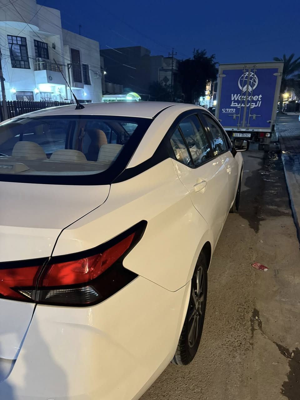 سلام عليكم نيسان سني موديل2020 مكفوله كفاله عامه سعر12500من الاخيرماشيه 60 الف عنواني بغداد السيديه***********
