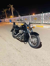 دراجة هارلي شادو محرك 400 دراجة كفالة عامة سعر 16 وبيها مجال بسيط تواص...