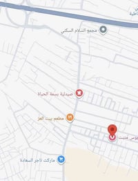 قطعة ارض للبيع في مجمع شواطئ دجلة  قرب مدخل البعيثة من جهه سريع الدورة...