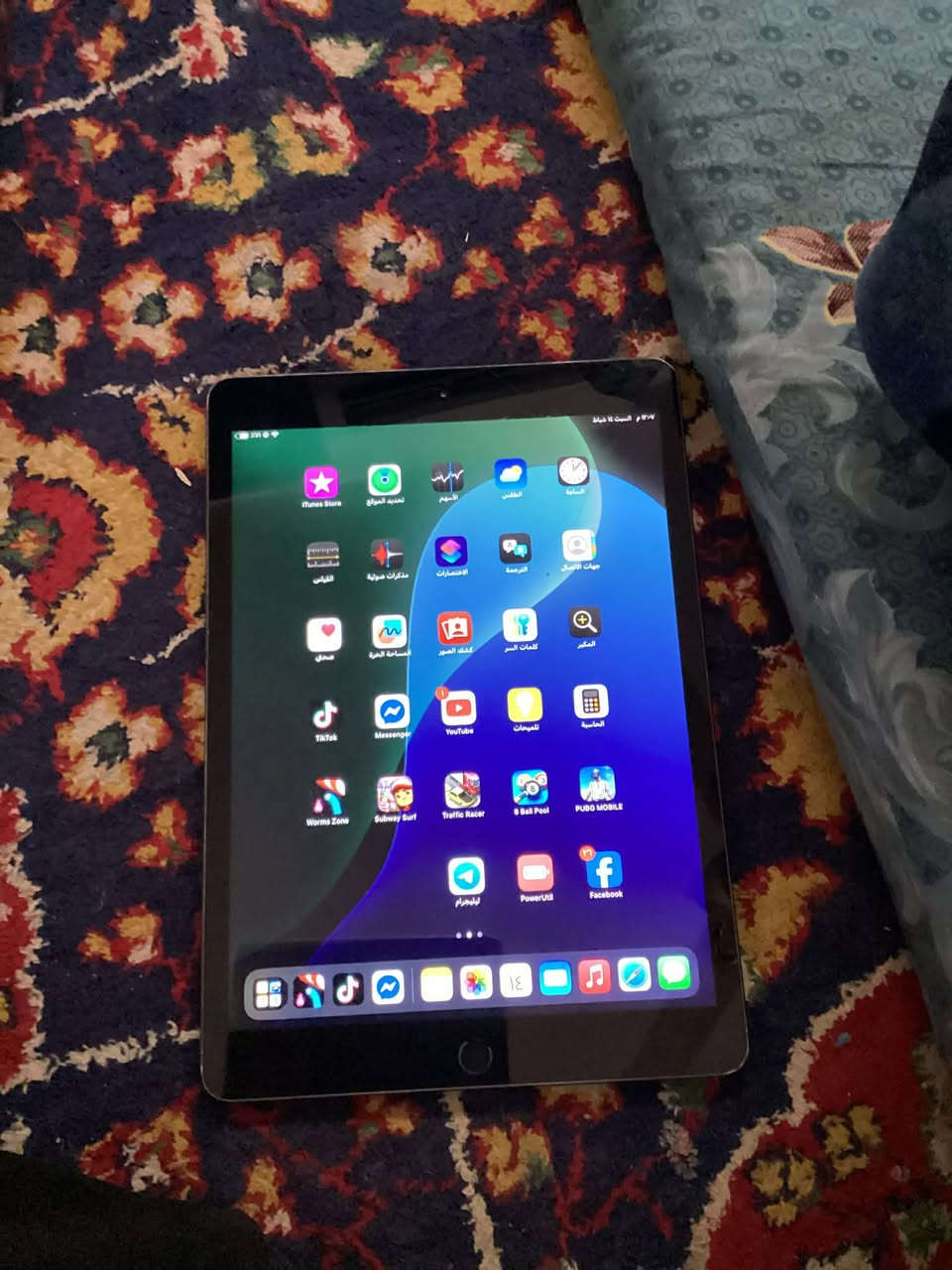 السلام عليكم يباد 8نضيف بوبجي60 ما مبدل بي شي فقط مكسور الحساس السعر 150وبي  مجال مكان النجف التصال*********** إلا يباد مكسور حساس
