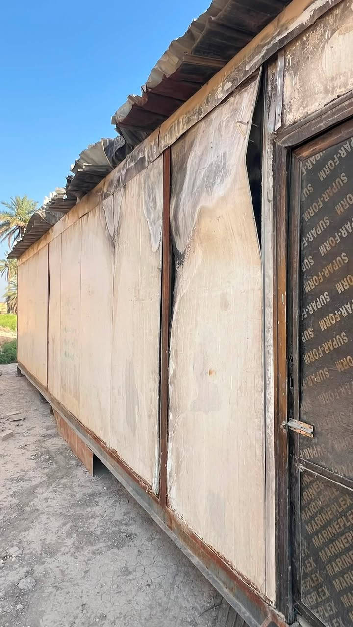 السلام عليكم كرفانالطول12x4السعر 1,000,000 ونص العنوان بابل الاتصال ***********
