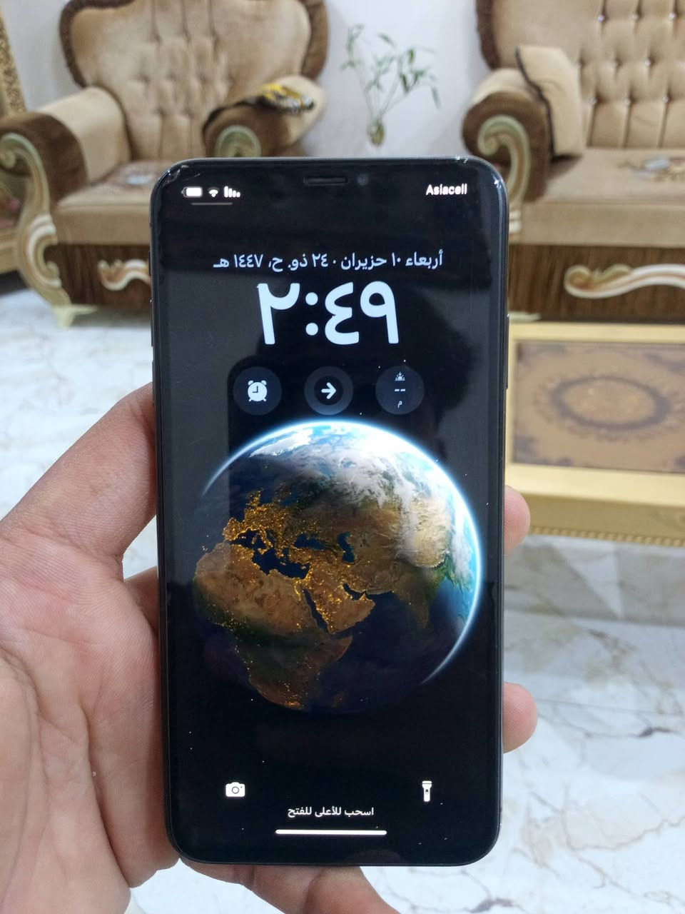 السلام عليكم لبيع اكس ماكس
بسبب الوعود الكاذبة اعاده نشر واحد يكلي امسح منشور جايك وما تكوم ترد 

مبدل فقط بطاريه 100 وشرط شاشه بلادي 
السعر 150 قفل قفل ولمو شراي لا يتعبني مكاني تكريت التوحيد 
لستفسار رقمي ***********
