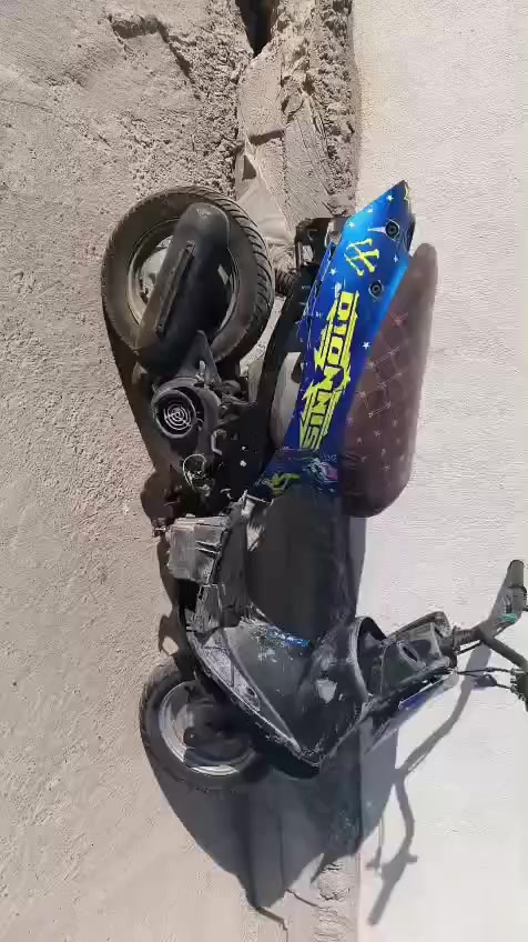 سلام عليكم دراجه لبيع تسع زروف سرعه ستين شغاله كلشي ما بيه الستفسار تصل علئ رقم ***********
