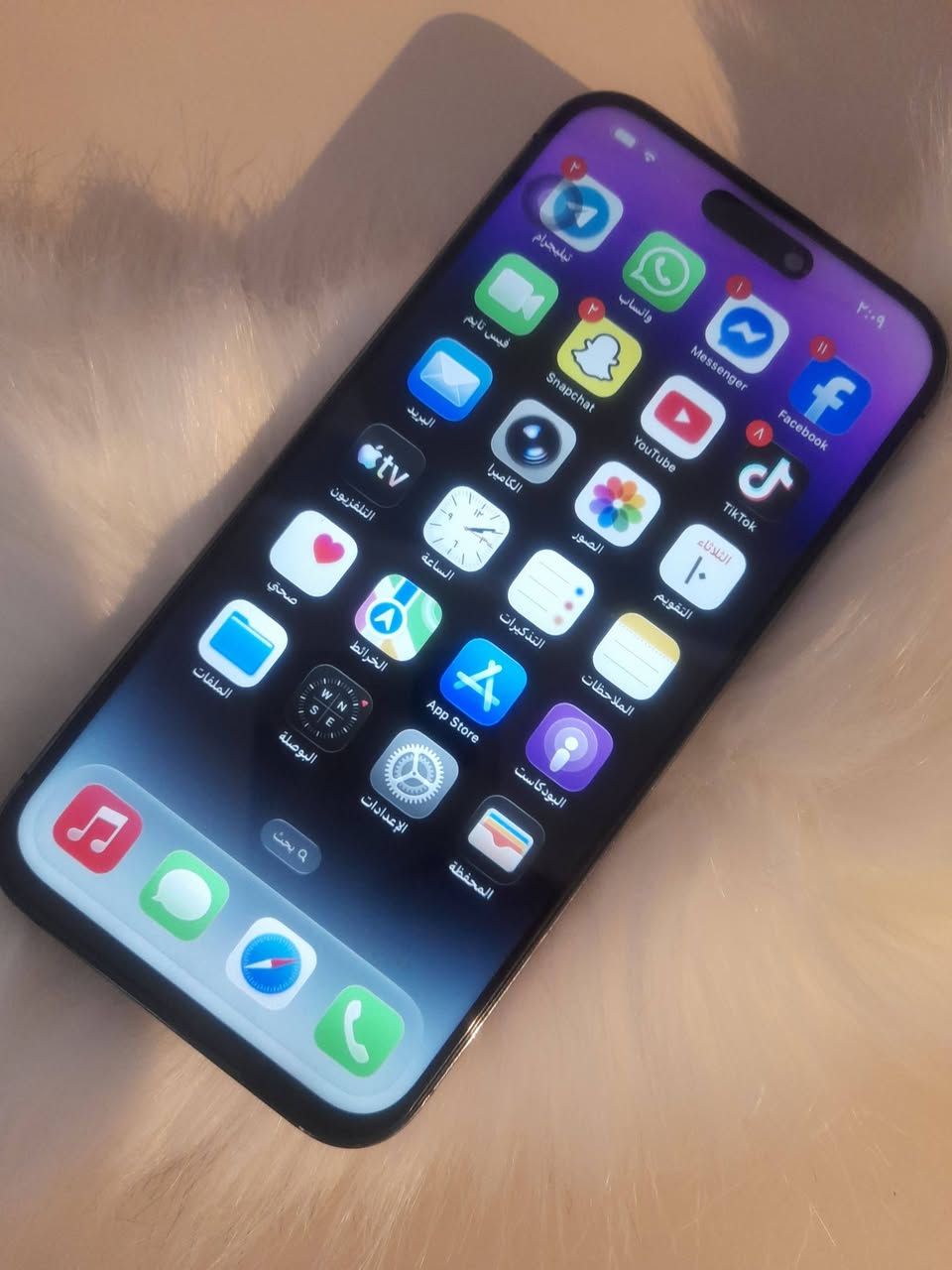 آيفون 14 برو مآكس ذآكره ٢٥٦
بنفسجي
مبدل قطع شآشه وبطآريه 
شآصي نضيف شخط مآبي
نت مخابره تصآل كله شغال
فيس ايدي شغال
سعر ٥٠٠
مكاني بغداد


**إذا كنت صاحب هذا الإعلان وتريد حذفه لأي سبب، رجاءا أرسل رسالة إلى الدعم الفني**