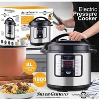 قدر ضغط • ٨ لتر • سلفر جيرمني