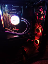 🎮 للبيع PC Gaming  ✅ Xeon E5-2667 v4 (8C/16T) ✅ RX 580 8GB + GT 1030 2...