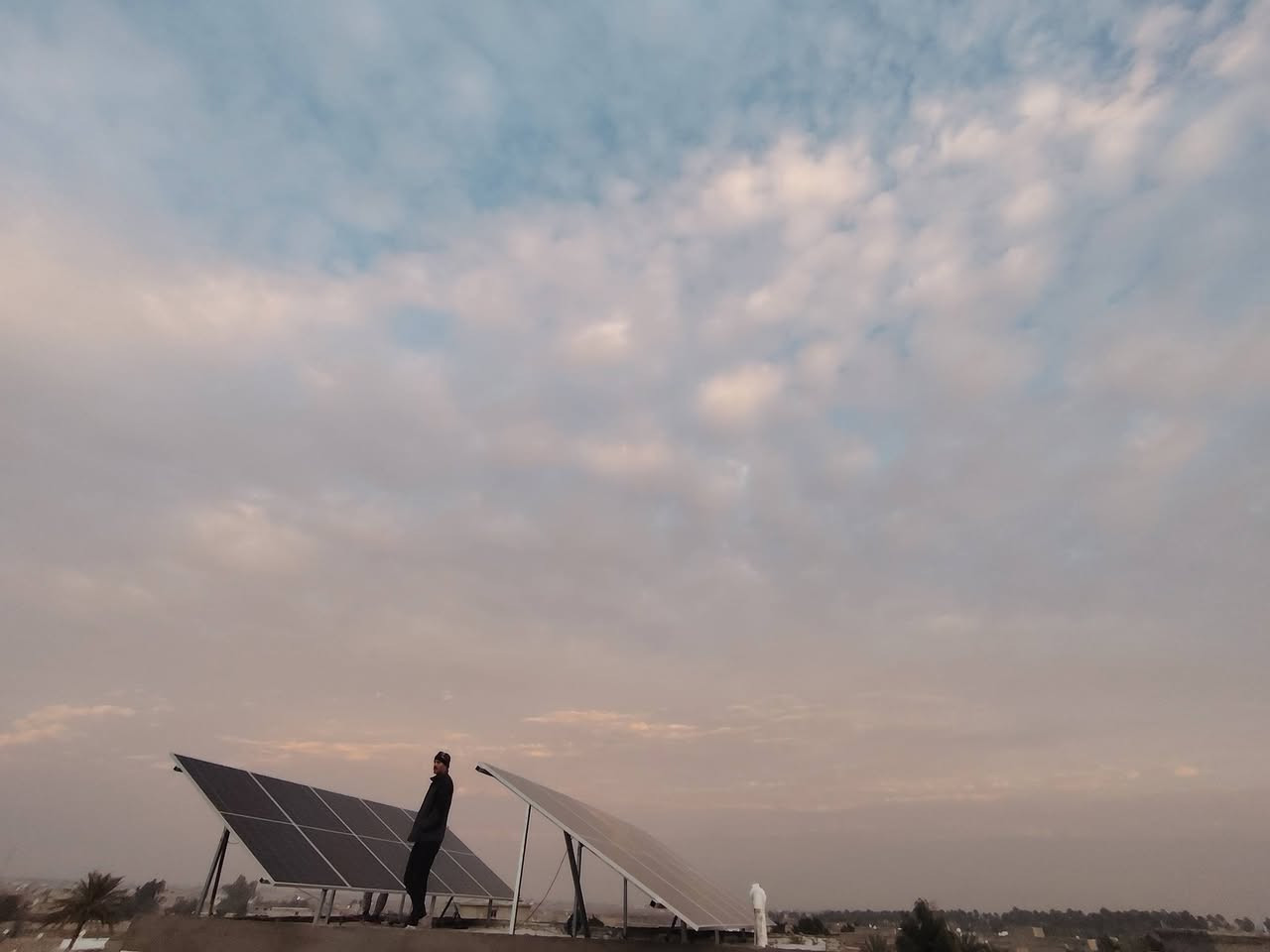 الحمدلله 🤲

منظومه رقم (100) 

تنصيب منظومه الطاقه الشمسيه في بعقوبه
الاستفسار
*********** استاذ سيف حامد
