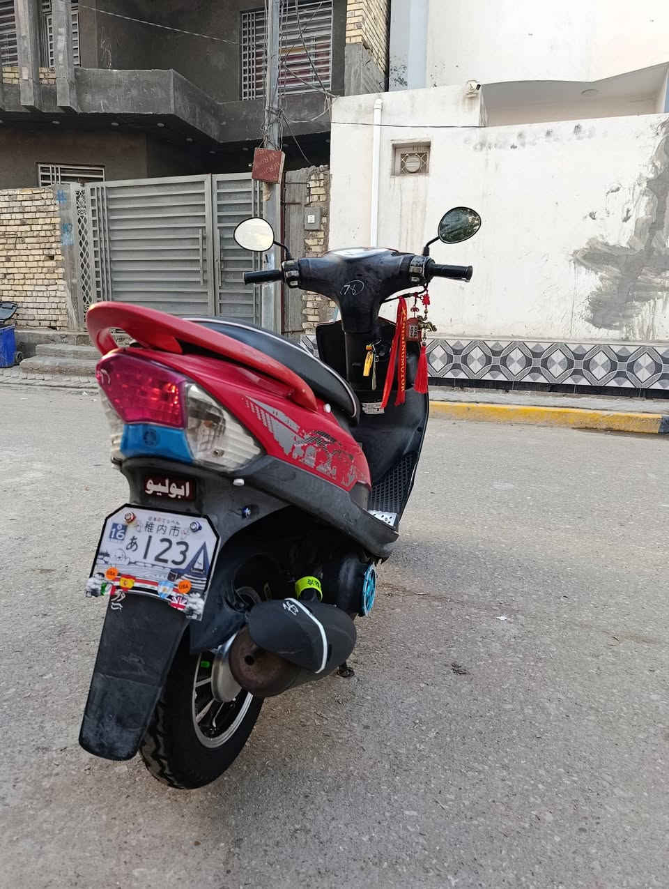 السلام عليكم ✅
دراجه ماكس عدله للبيع نضيف☘️
 كلش مكينه برغي ماملموس بيها تجي تشوف وتفحص ع راحتك☘️ مكاني ديوانيه✨
 السعر خاص او تصال☎️ ع هاذ الرقمم
***********
