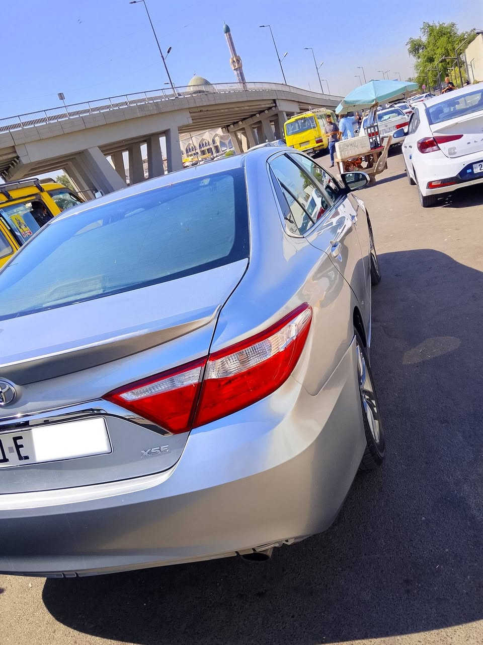 السلام عليكم كامري للبيع مديل 2016 SE وارد امريكي سياره جاهزه من كلشي سعر مناسب
ابيعك مصبوغه احزام تحويل ثاني يوم سياره حلوه وكاعده مثل ما موضح بصوره 
اتصال تفاصيل اكثر 
*********** 📞
