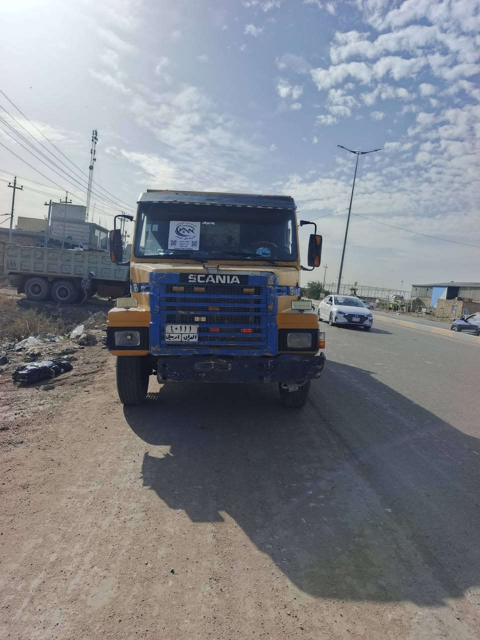 اسكانيا للبيع مكينه وكير ومجموعه على الشرط شاصي غير مكفول السعر ٩٠ ورقه للاستفسار الرقم ***********
