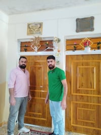 خشب درجة اولى • صاج ٥مم • صبغ حراري