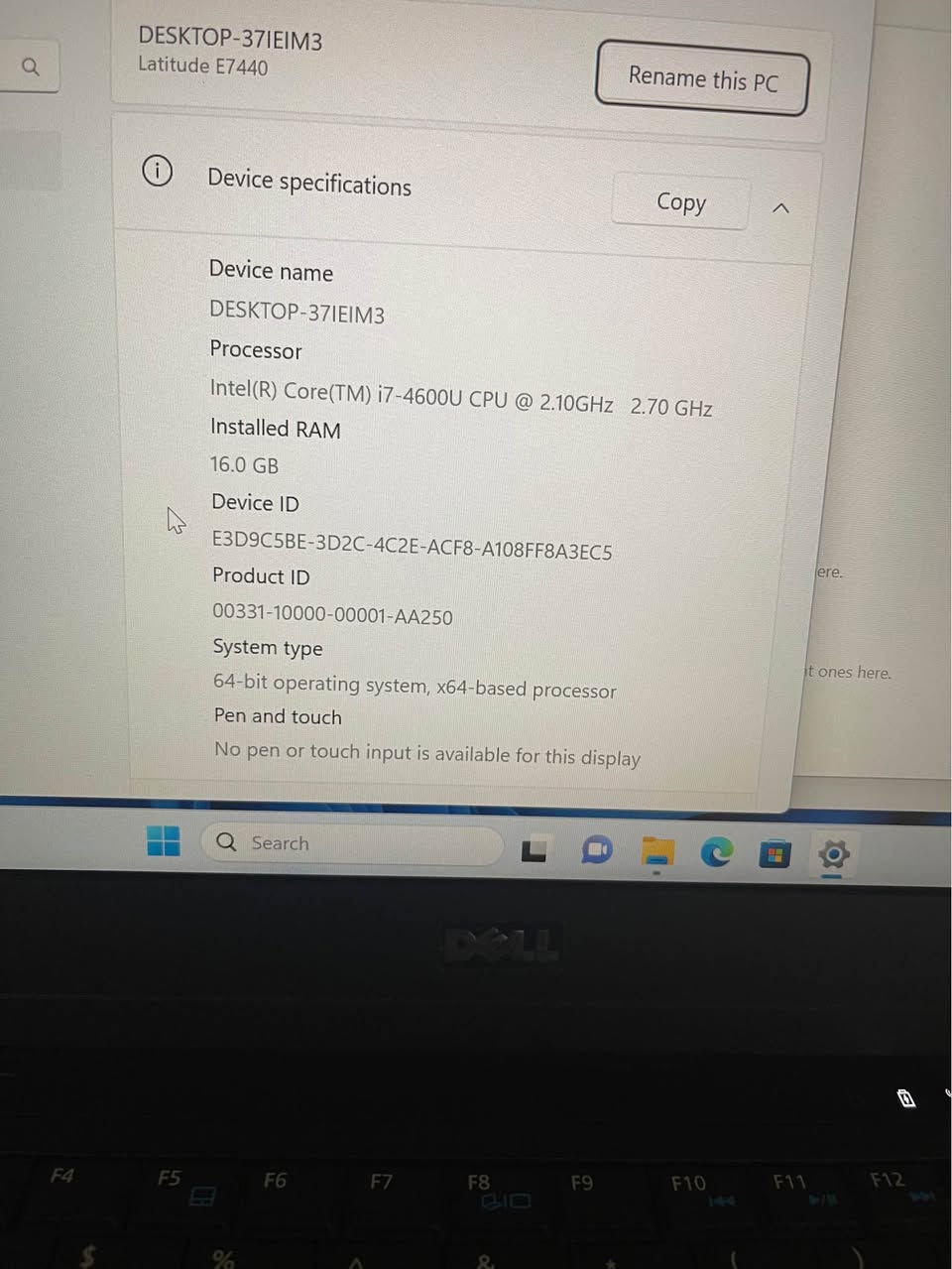 DELL 7440
CORE 7
GEN 4
RAM 16 gb
HARD 480 SSD
FHD=14”
السعر=١٩٥ الف
*********** النجف, العراق

