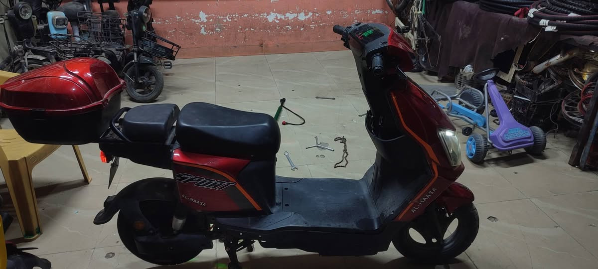 دراجه الماسه  5 بطاريات كبار جدد مو مستعمله موديل 2025 حيل نضيف
السعر 500 وبي مجال العنوان الرمادي الخمسه كيلو


**إذا كنت صاحب هذا الإعلان وتريد حذفه لأي سبب، رجاءا أرسل رسالة إلى الدعم الفني**