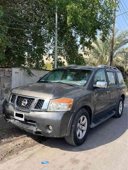 السلام عليكم 

من رخصة الادمن جميع التفاصيل مذكورة ادناه 

للبيع او المراوس نيسان وانطي فرق 💚

نيسان ارمادا 2008 v8 5.600 بلاد 

نص فول 

حساسات خلفية 

دوسة كهرباء 

3 قطع تبريد ثلج ❄️ ❄️ وتدفئة 

 مكينة حساس امامي مال موديل 2013 جديدة محرك مال كصة جديد هية والتفرعات حته الضفيره مالتها جديدة المكينة 👉🏻👉🏻 + المكينة القديمة وياها 

كير خير من الله 

تبريدها ثلج 👉🏻

رقم بغداد الماني سنوية 2026 👉🏻

تخم تاير جديد 👉🏻

باتري جديد 

مروحة كهرباء جديدة 

داخل ودشبول نظيف كلش 

السيارة وارد امريكي حادثها جاملغ وباب سائق فقط 

السيارة جاردة من الشمس والقمارا بيها تخسفات ومعجون اثر سقوط حجر لا ضربة ولا ضرر اكرر بدون ضربة تخسفات من يم مكان السلايد روف 

صدر امامي خلفي جديد 

السيارة جاهزة وخير من الله من محرك وكير وصدر وكلشي 👉🏻

سنتر لوك بلاد 👉🏻

دوسة كهرباء 👉🏻

السعر 90 ورقة والمكان بغداد التواصل على الخاص 

او الاتصال على الرقم ***********👉🏻💚 بغداد
