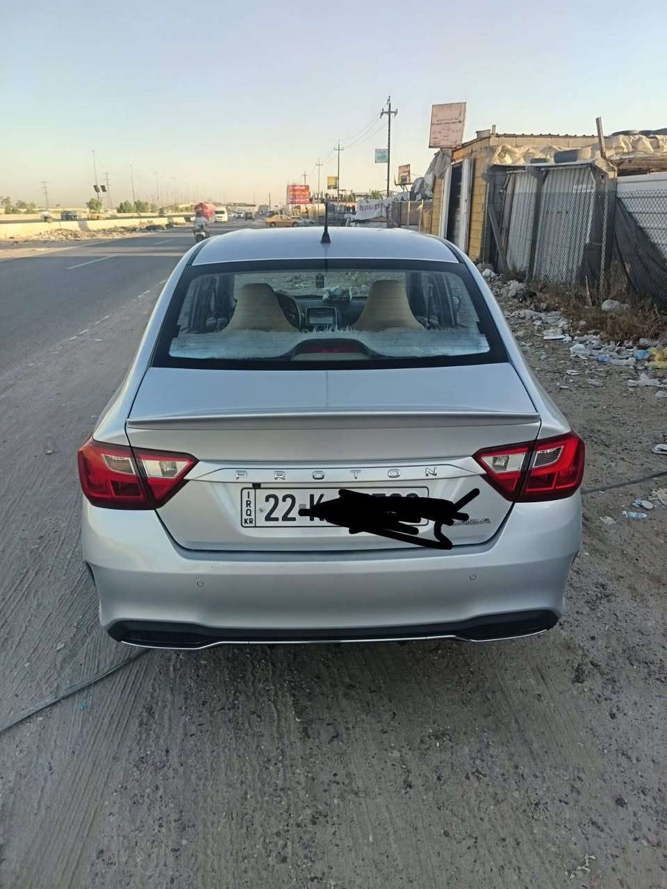 سلام عليكم عندي سياره بروتون ماليزي 24 رقمه اربيل سعر 110 مكان بغداد شعب ***********
