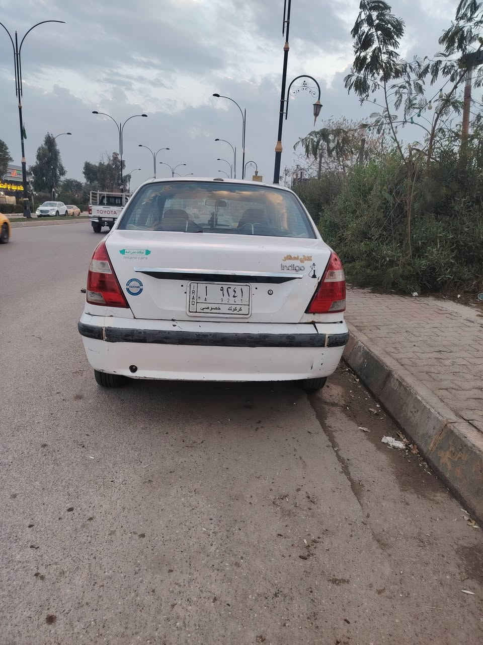 تاتا هندي 2006 رقم كركوك سنويه ساقطه دفتر بانزين بيها كهربائيات كلها شغاله كير عادي السعر 25 وبيها مجال بسيط امراوس حسب القناعه ***********2
