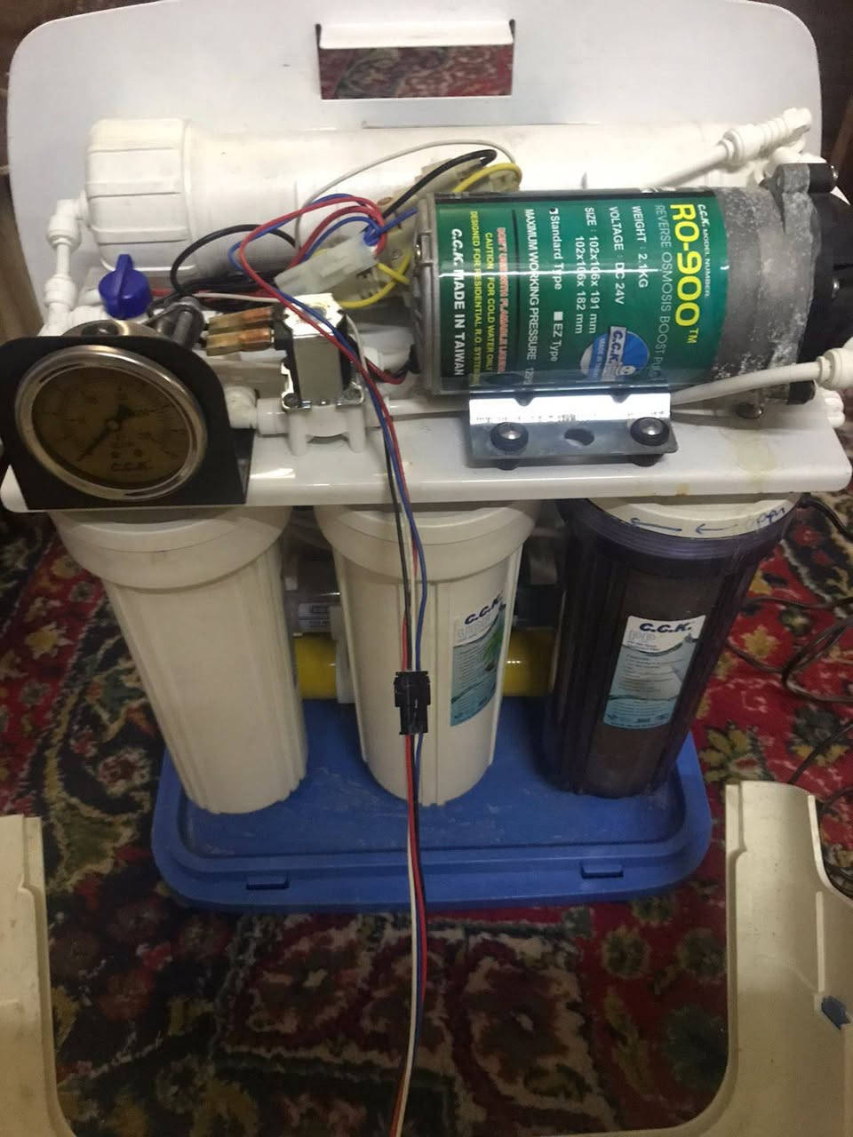 منظومات C.C.K الأصلية تايوانية الصنع وليس ايرانية  تصفية وتحلية المياة  ..
وجميع الأدوات الاحتياطية الأصلية سعره 75 وبي مجال 🤍


**إذا كنت صاحب هذا الإعلان وتريد حذفه لأي سبب، رجاءا أرسل رسالة إلى الدعم الفني**