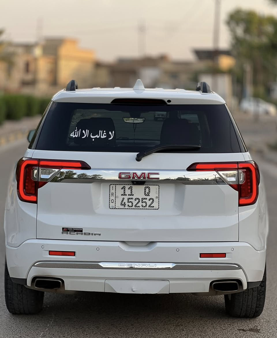 اكاديا دينالي (2021) فول Vib
حادثه تبديل لبنيد فقط مواصفات فول
بصمه فتحه جلد رادارات حساس لايت زنون
صندوك كهربائي (7 راكب 6 سلندر ) فول للاخير
بغداد بسمي الزعفرانيه السعر (230) الاتصال ***********
