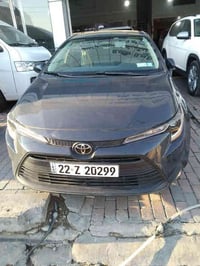 كورولا موديل 2024 دخول جديد قبل بومين دخلت ترقيم جديد البارحه رقمتها  ...