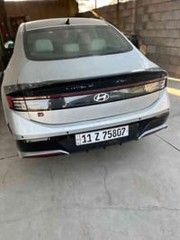سوناتا اللبيع  2025 السياره بدون ارباك  ماشيه 9الف  مرقم بغداد كامل مط...