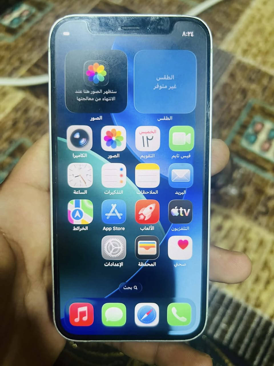 السلام عليكم ايفونات. للبيع. 1_
اكس ماكس جديد مبدل. بطاري. كلو شغال. ذاكره ٦٤.

2_ ايفون 12 مني. الصغير بلادي ممفتوح. ذاكره ١٢٨. بطاري ٦٨.   اسعارهن خاص او الاتصال ***********
