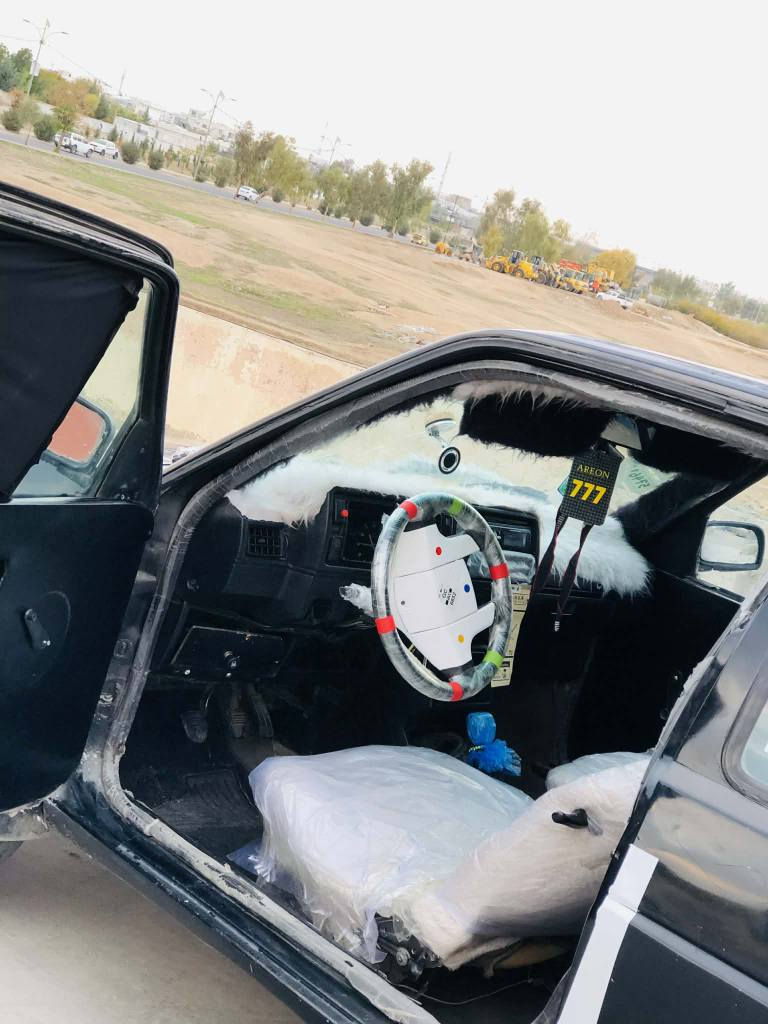 سڵاوی خوا گۆڵف مۆدێل 1988 گێرو مەکینە بەشەرت سەیارەیەکی جایز چوار گێر ئاڕم پلاستیک سلێمانی ئاڕمو ئەوەلیاتی بەشەرت سعریی 11وەرەقەو مەعمەلە ژ.م *********** شمشمل, السليمانية
